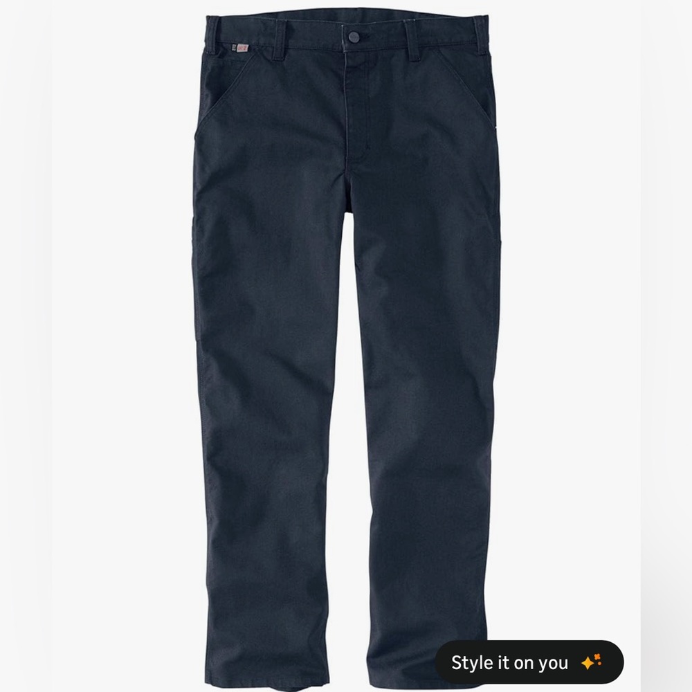 Carhartt Men's FR Relaxed Straight Rugged Flex Duck Dungaree 42 x 34